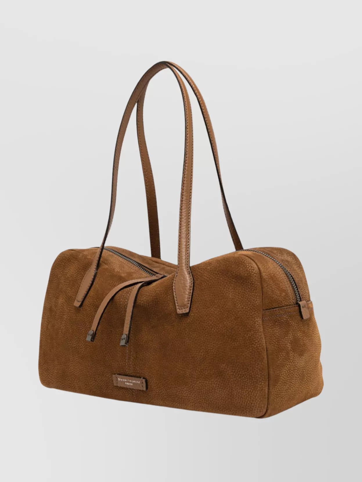 Gianni Chiarini Aryna Textured Leather Double Handle Shoulder Bag