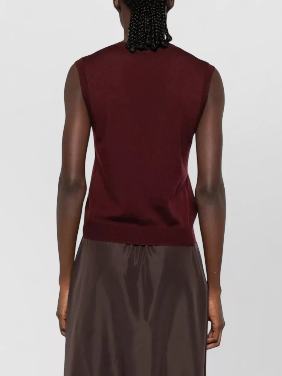 A.p.c. Virgin Wool V-Neck Vest