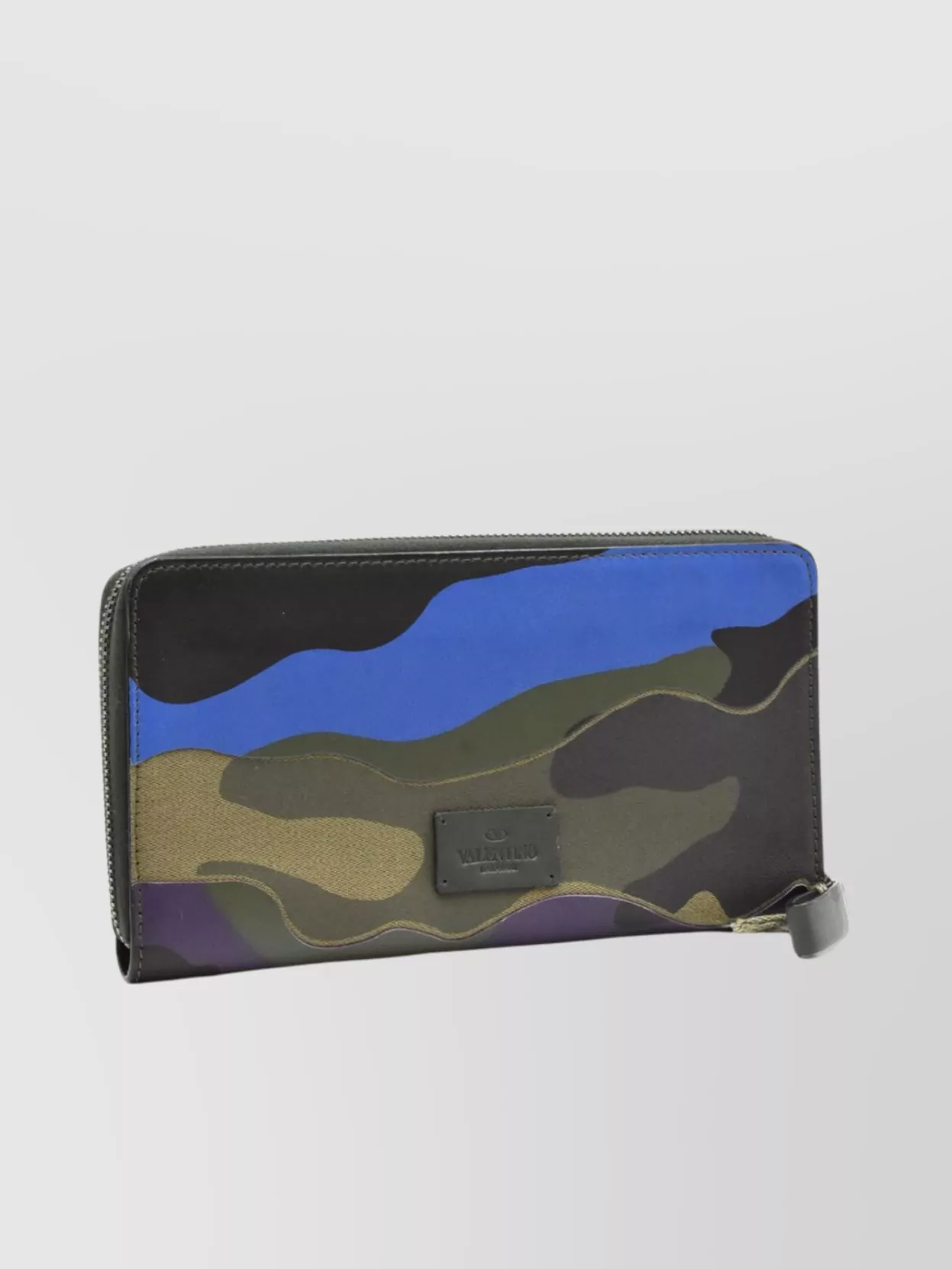 Valentino Garavani Camouflage Pattern Rectangular Shape Wallets