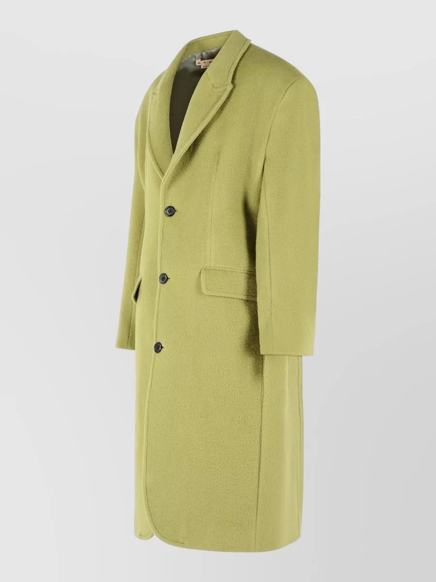 Marni Virgin Wool Single-Breasted Coat