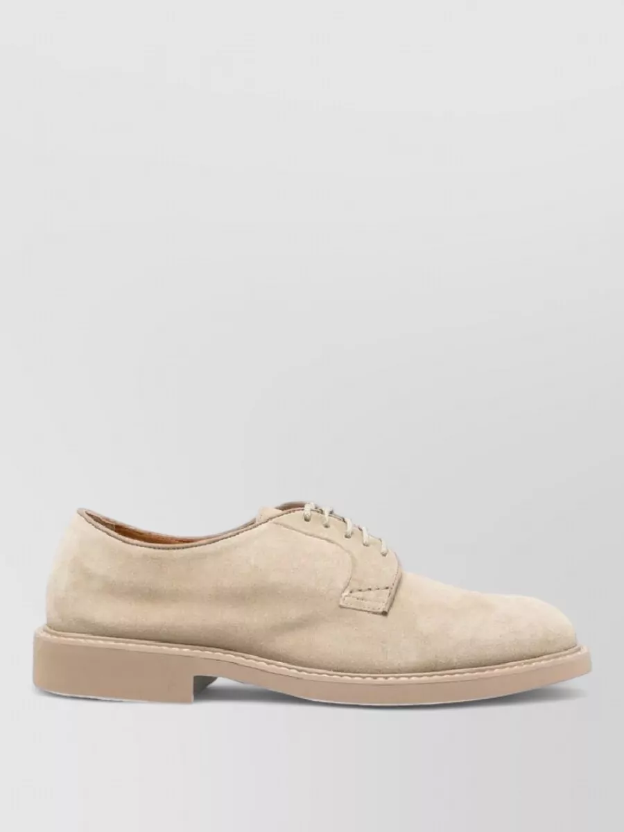 Doucal's Calf Leather Derby Shoes