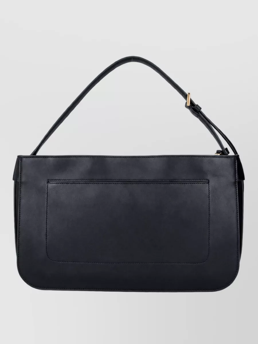 Ferragamo Small Gancini Leather Clutch Bag