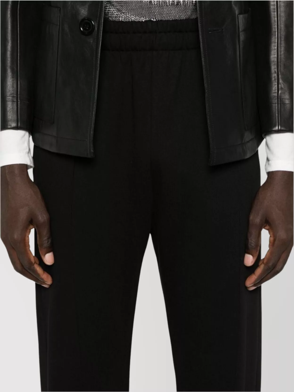 Gcds Logo Sweatpants Cuffed Hem Side Pockets