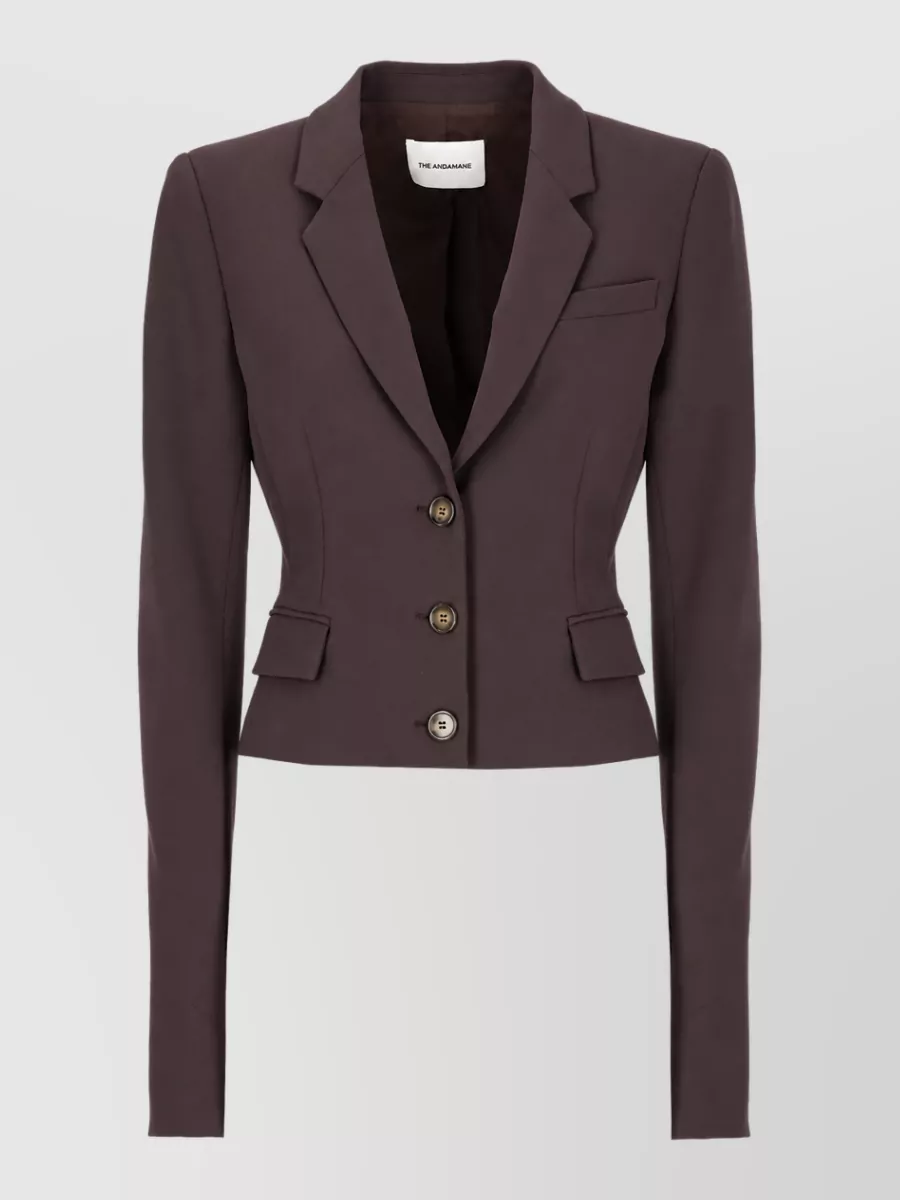 The Andamane crepe blazer