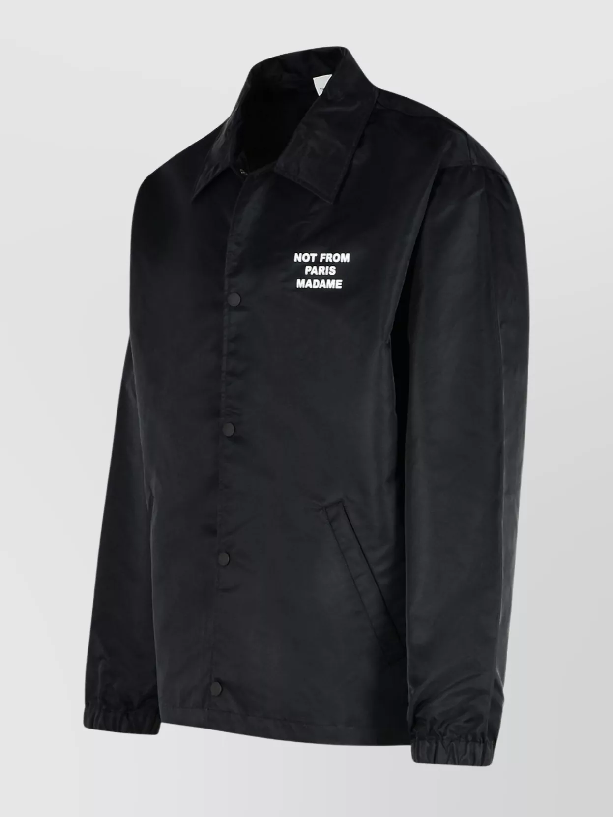 Drôle De Monsieur Collared Neck Side Pockets Jacket
