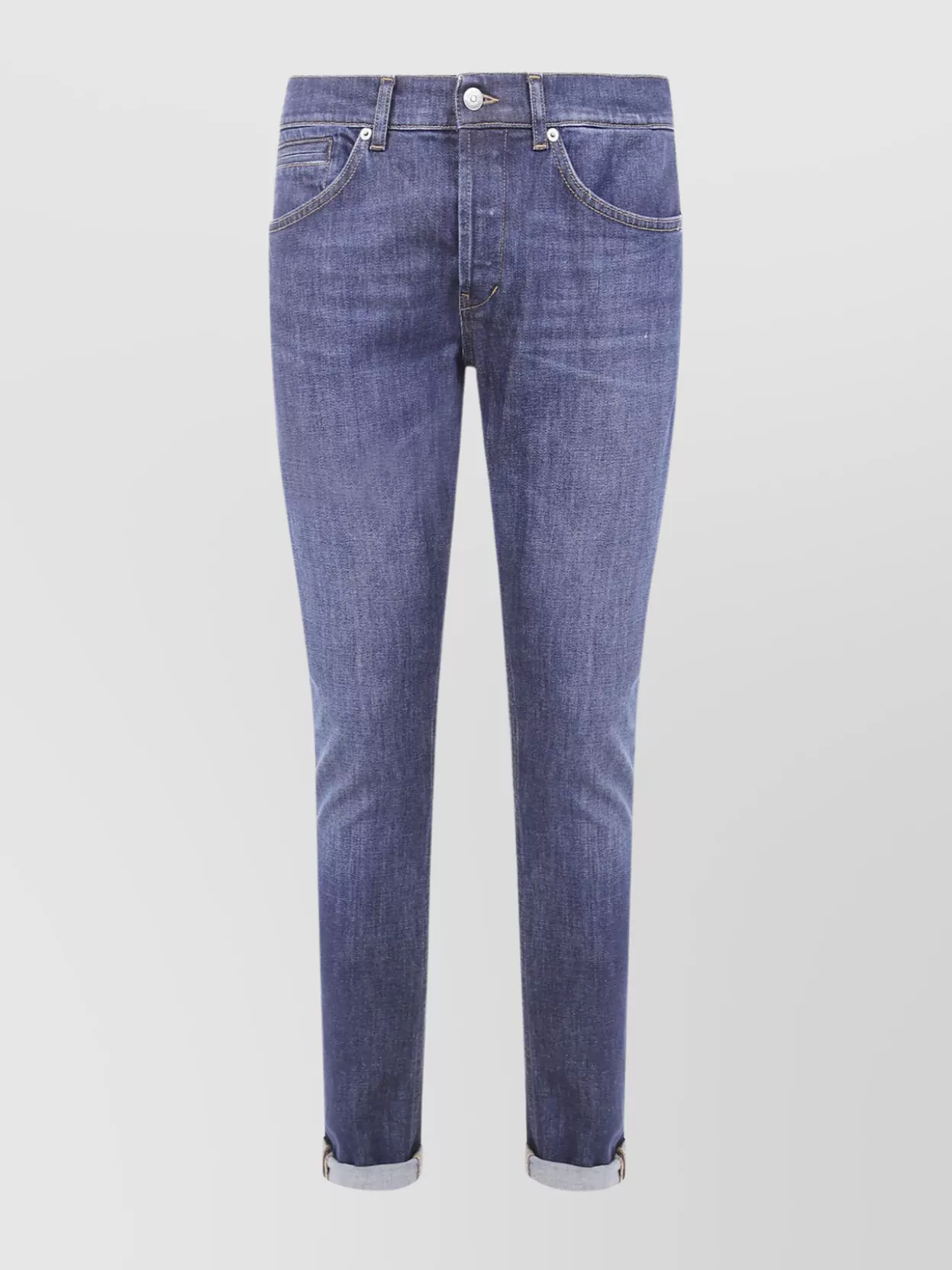 Dondup regular-fit straight-leg trousers