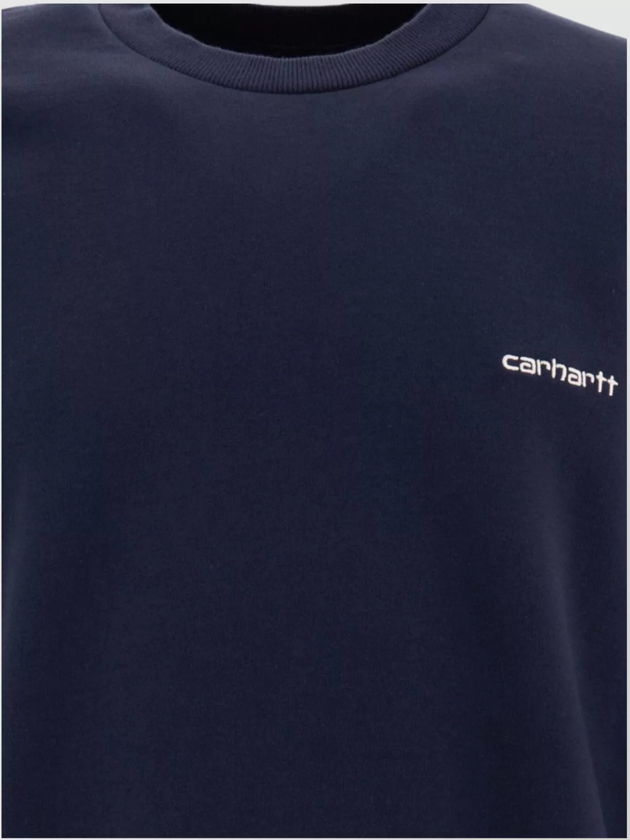 Carhartt Script Embroidery Sweatshirts Blue