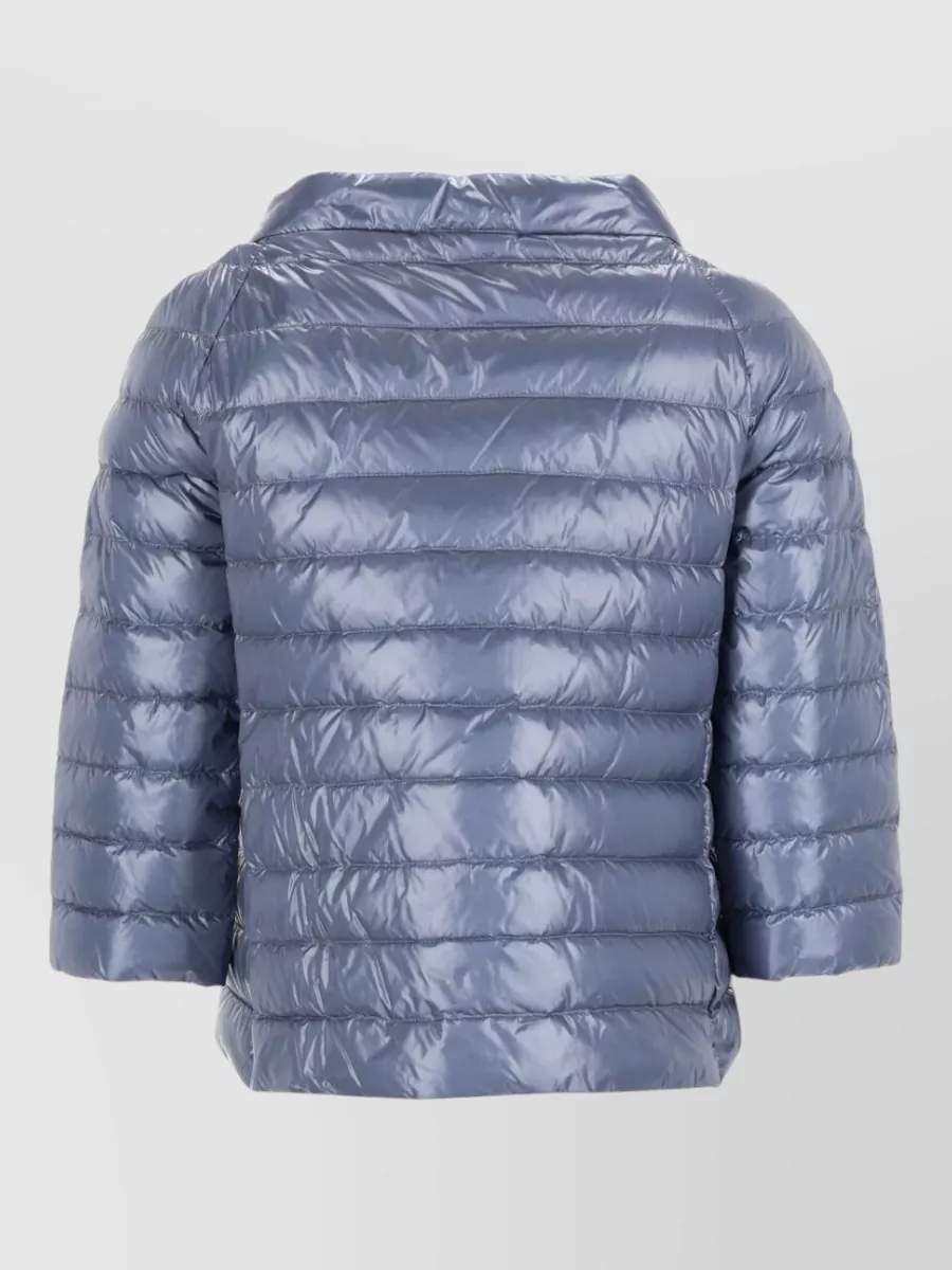 Herno Lightweight Jacket Three Quarter Sleeve Quilting