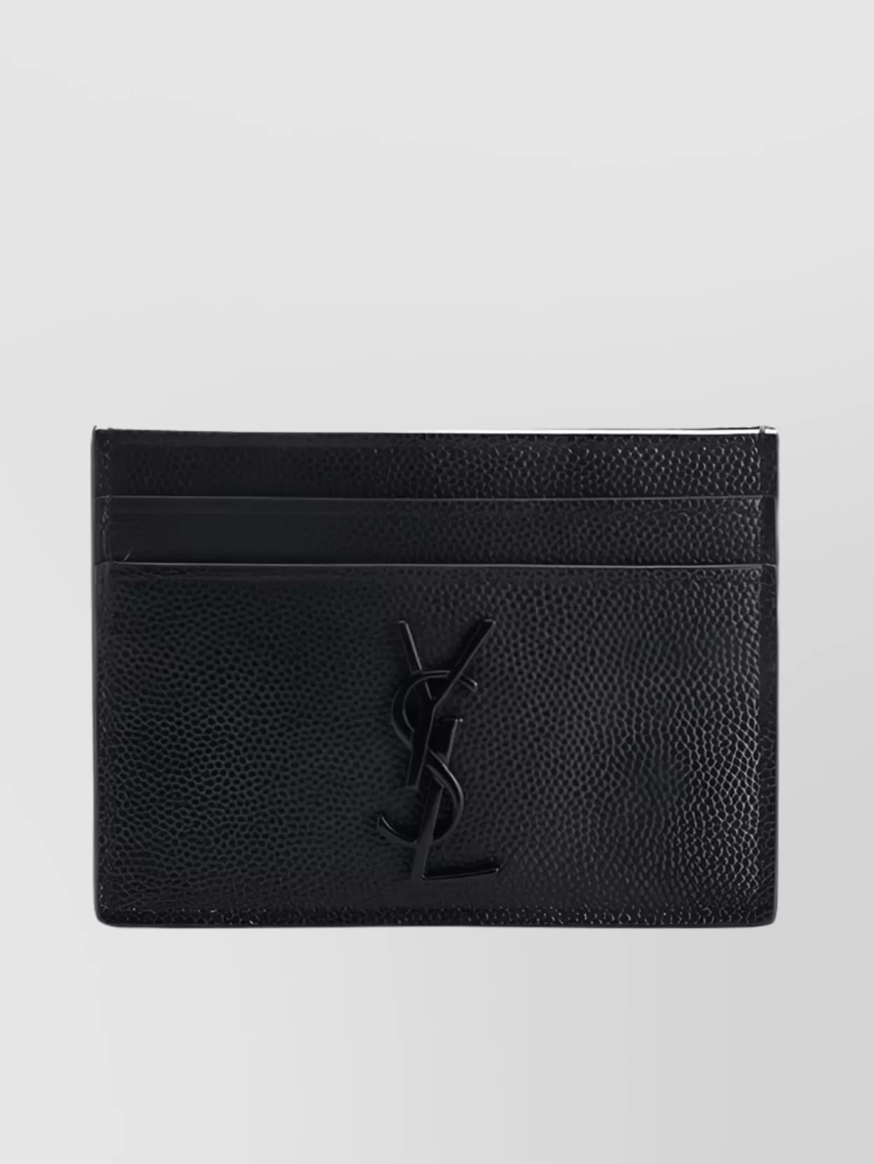 Saint Laurent Textured Finish Card Holder
