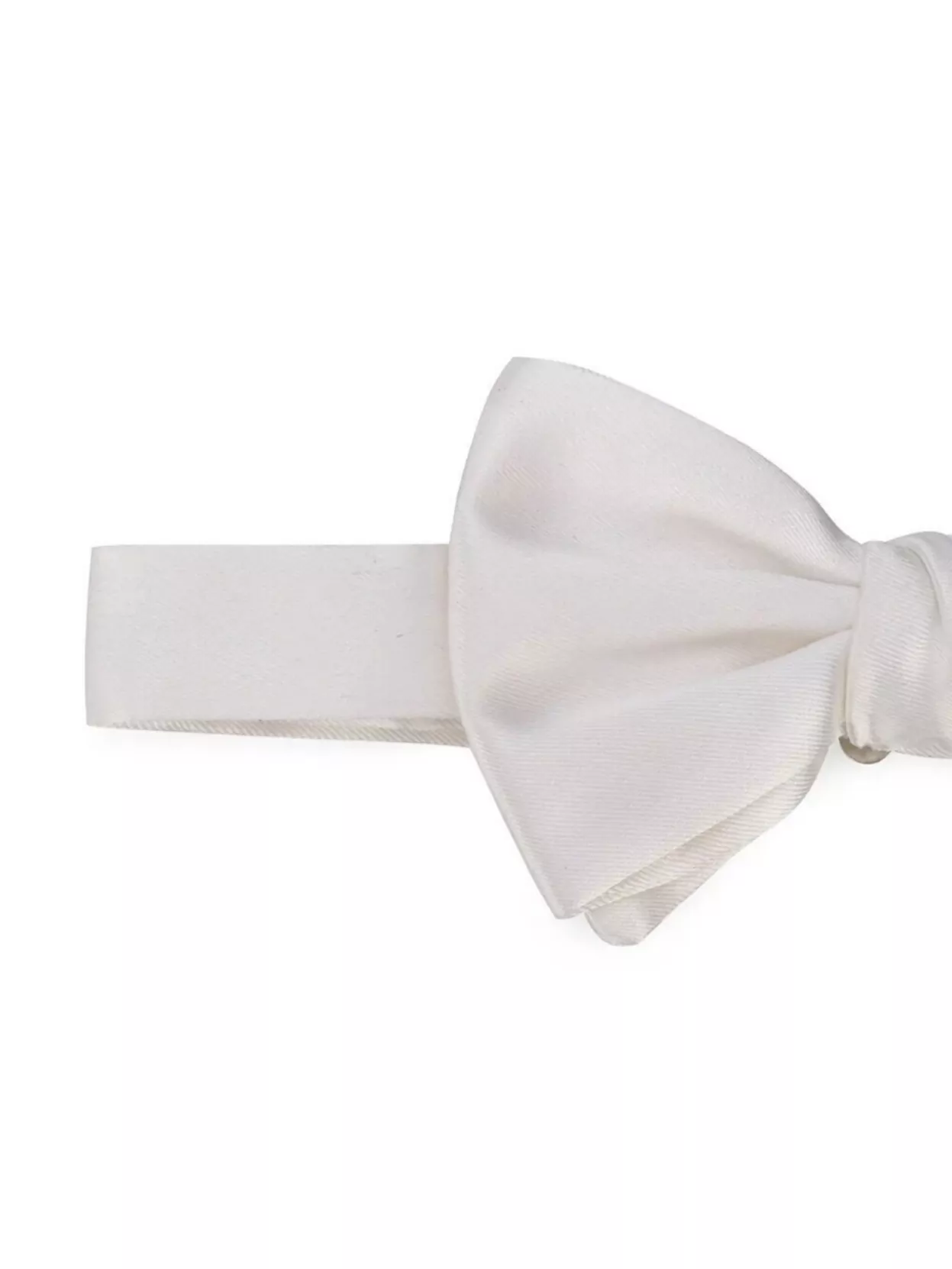Giorgio Armani Satin Finish Adjustable Strap Bow Tie