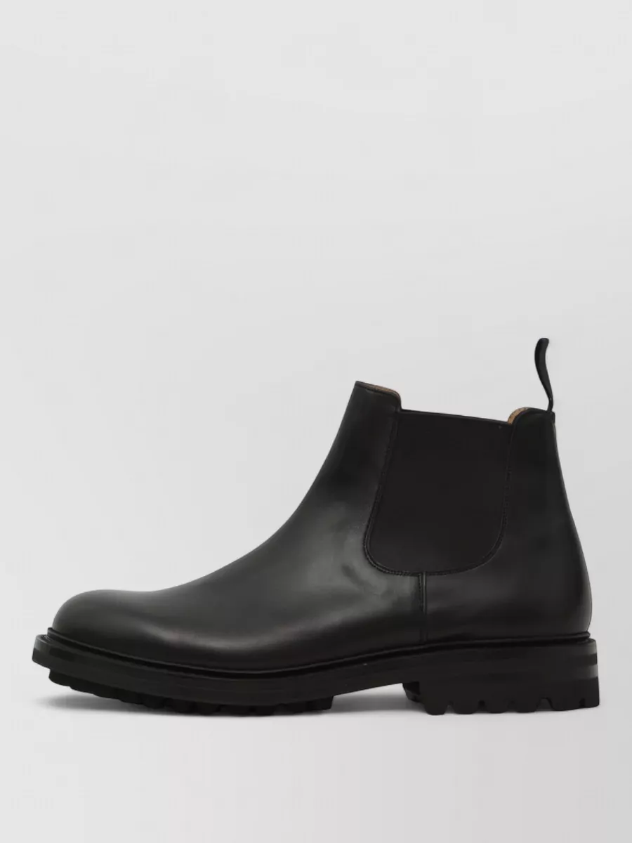 Church's calfskin leather chelsea boots