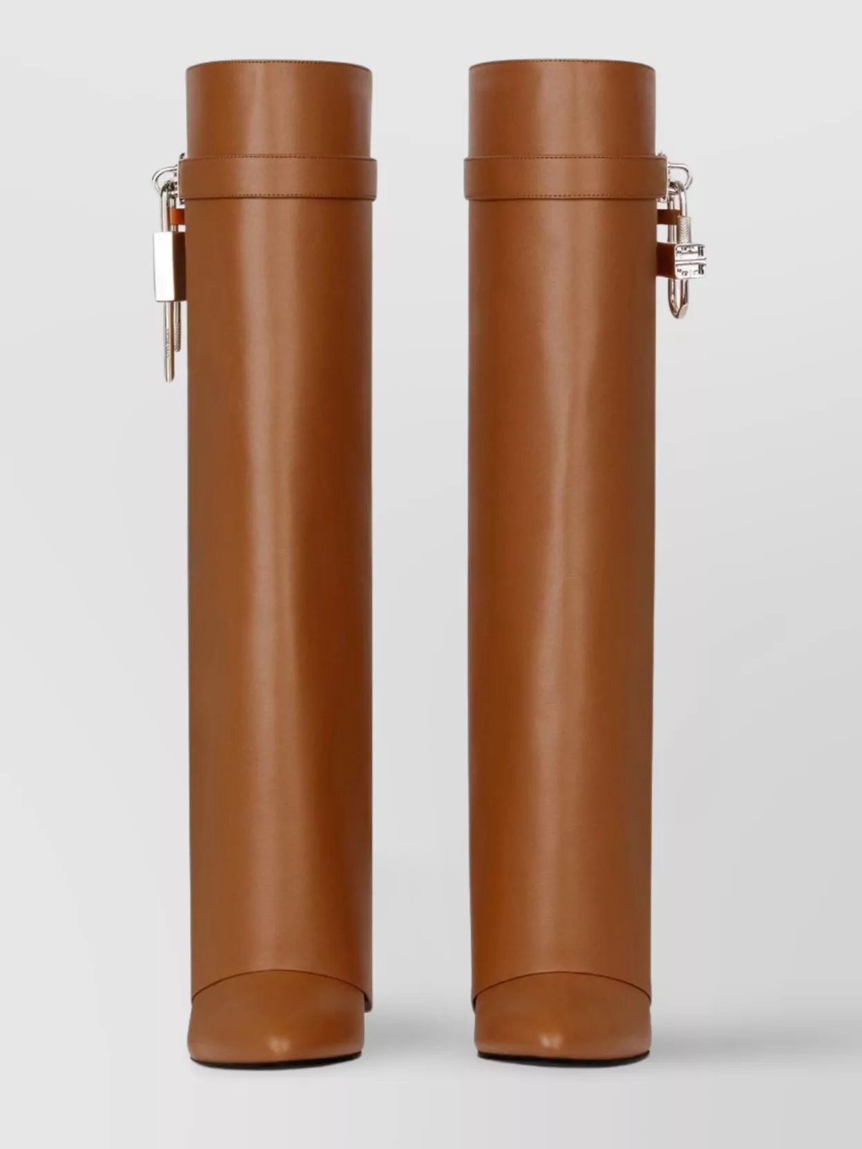 Givenchy Wedge Heel Boots Lock Detail