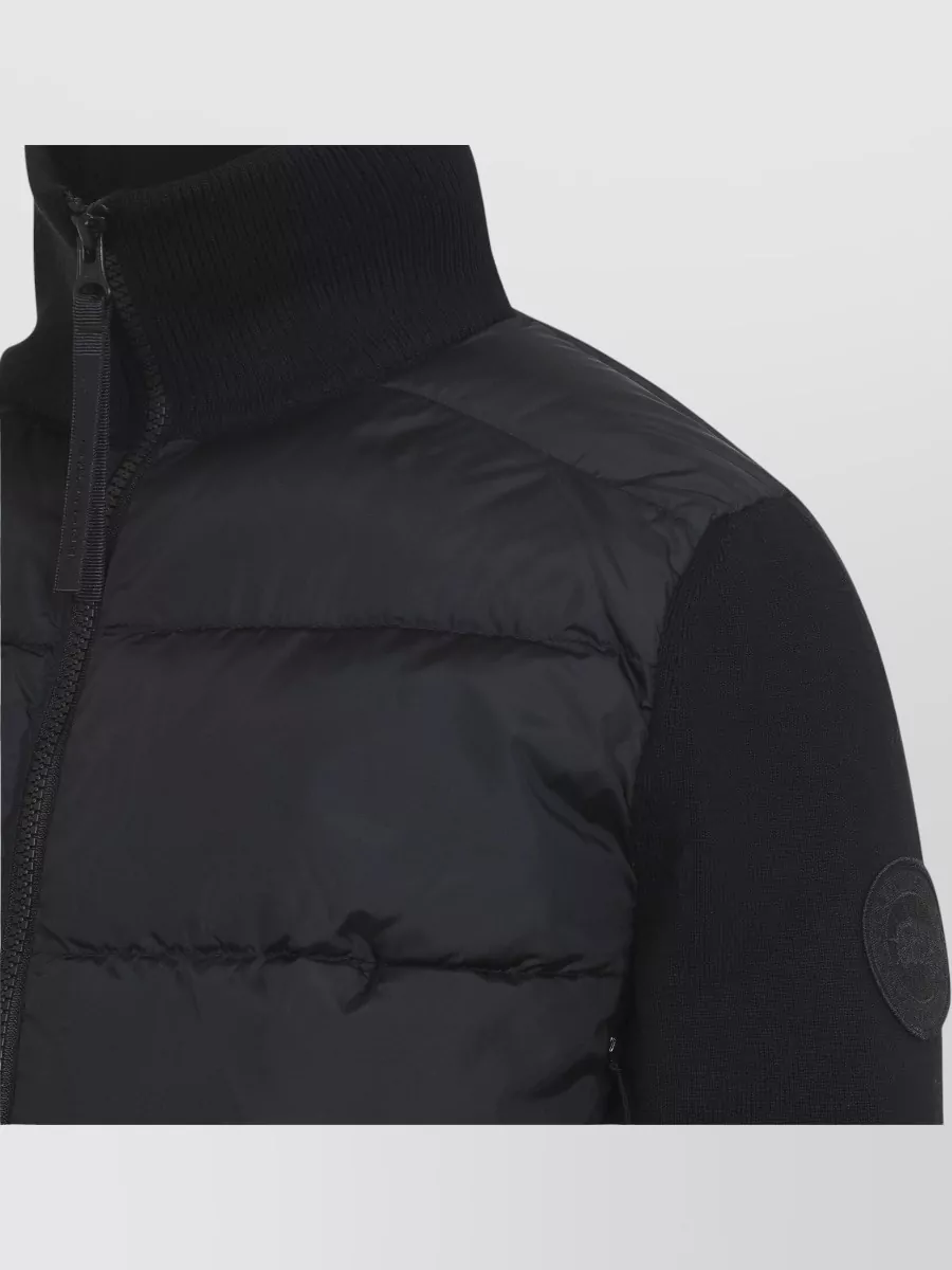 Canada Goose Hybrid Wide Quilt Jacket High Collar