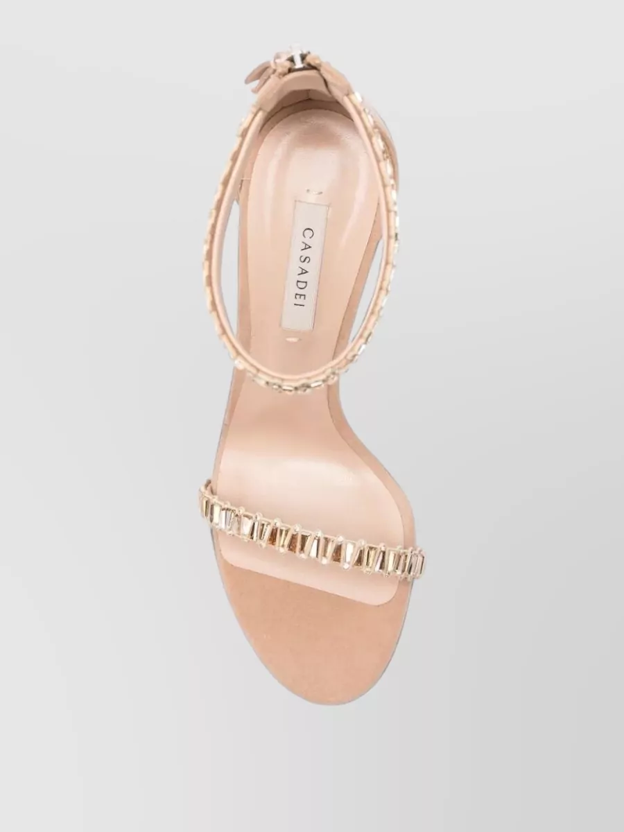 Casadei Jewel-Embellished Sandals