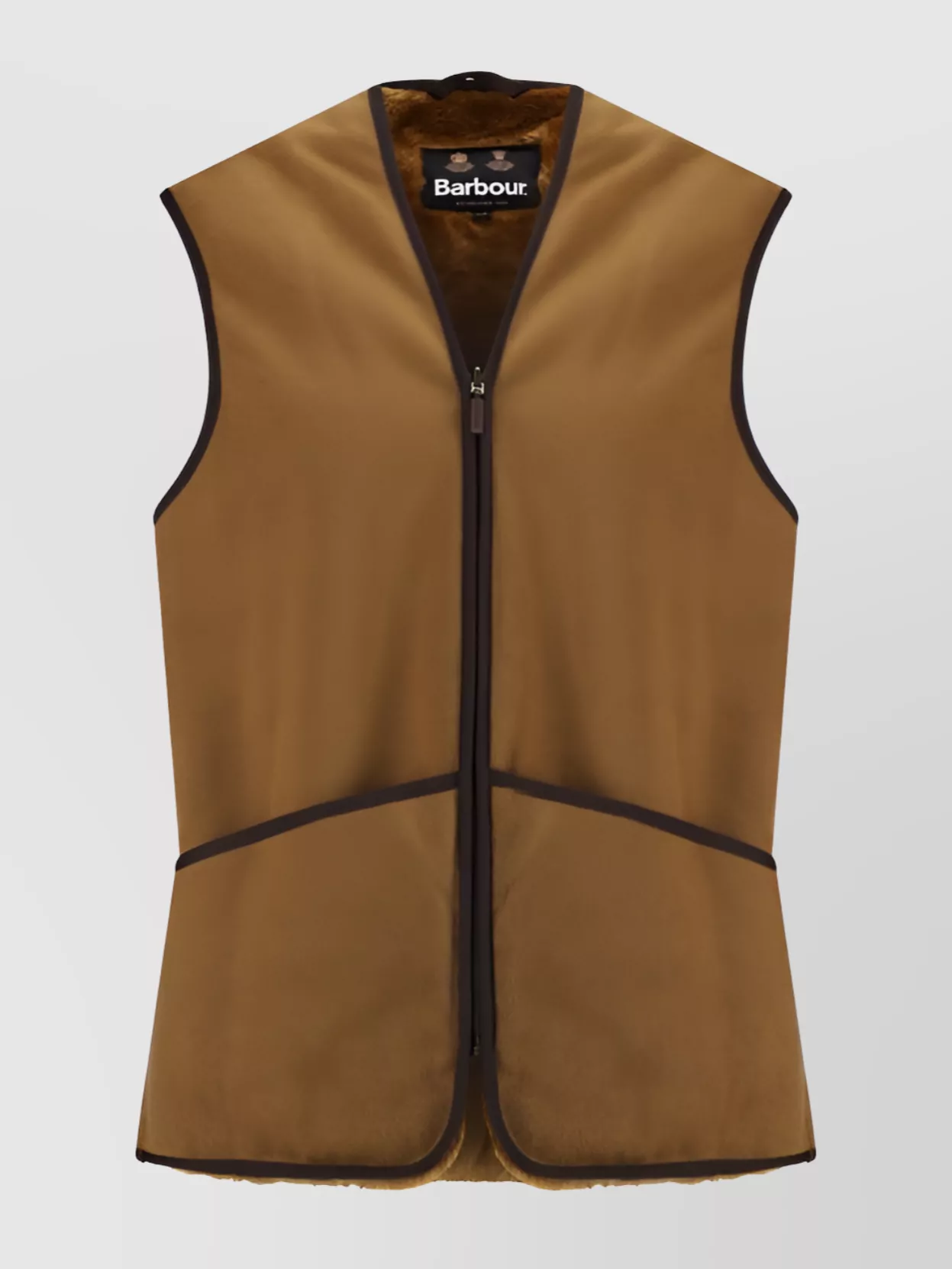Barbour Faux Fur Reversible Sleeveless Jacket