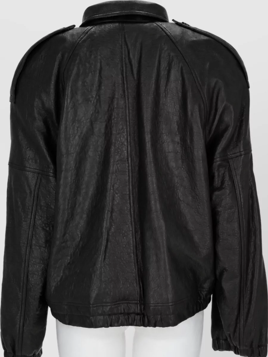 Saint Laurent Lamb Leather Coat
