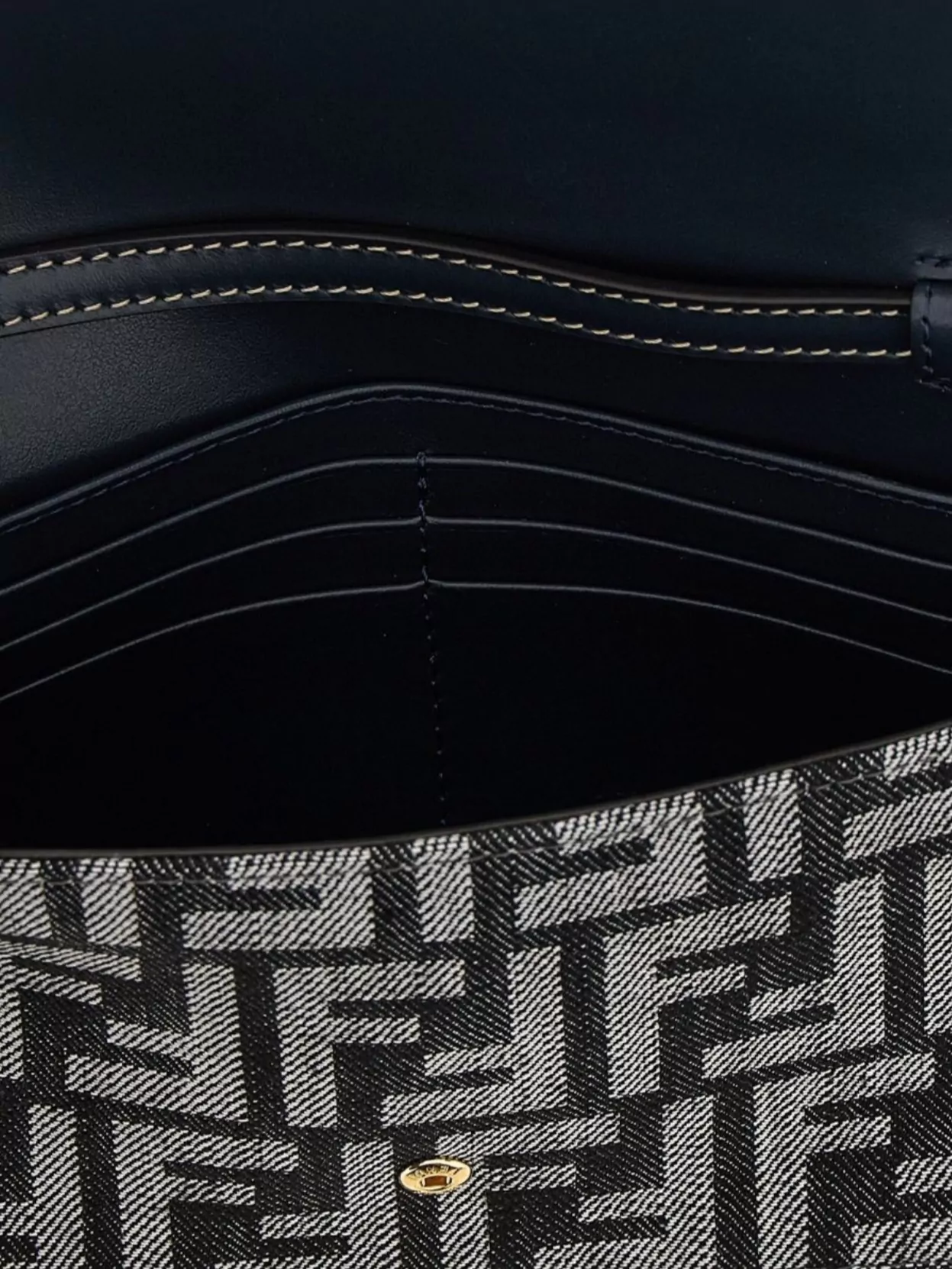 Fendi Chain Wallet Featuring Adjustable Strap