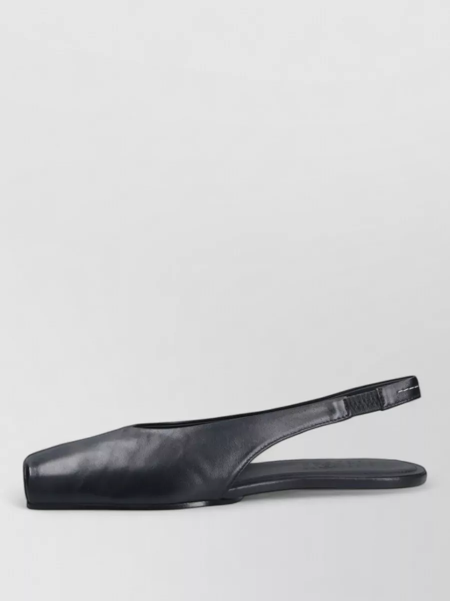 Mm6 Maison Margiela Ballerina Shoes Flat Sole Square Toe