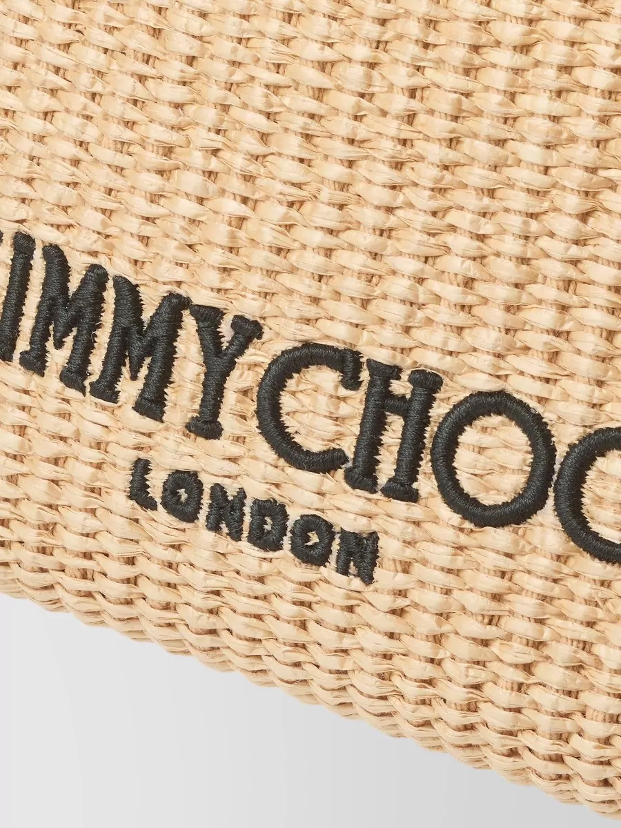 Jimmy Choo Na Raffia Bucket Bag
