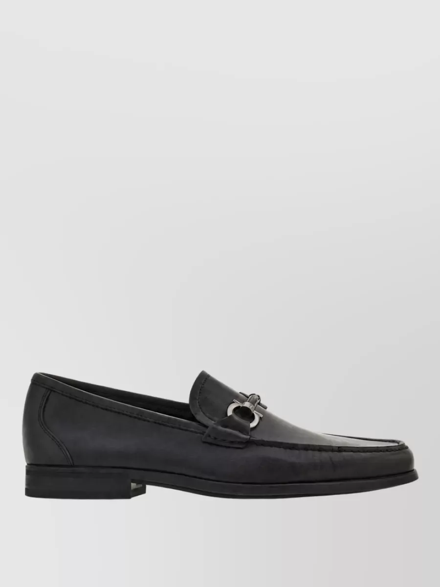 Ferragamo Leather Loafers