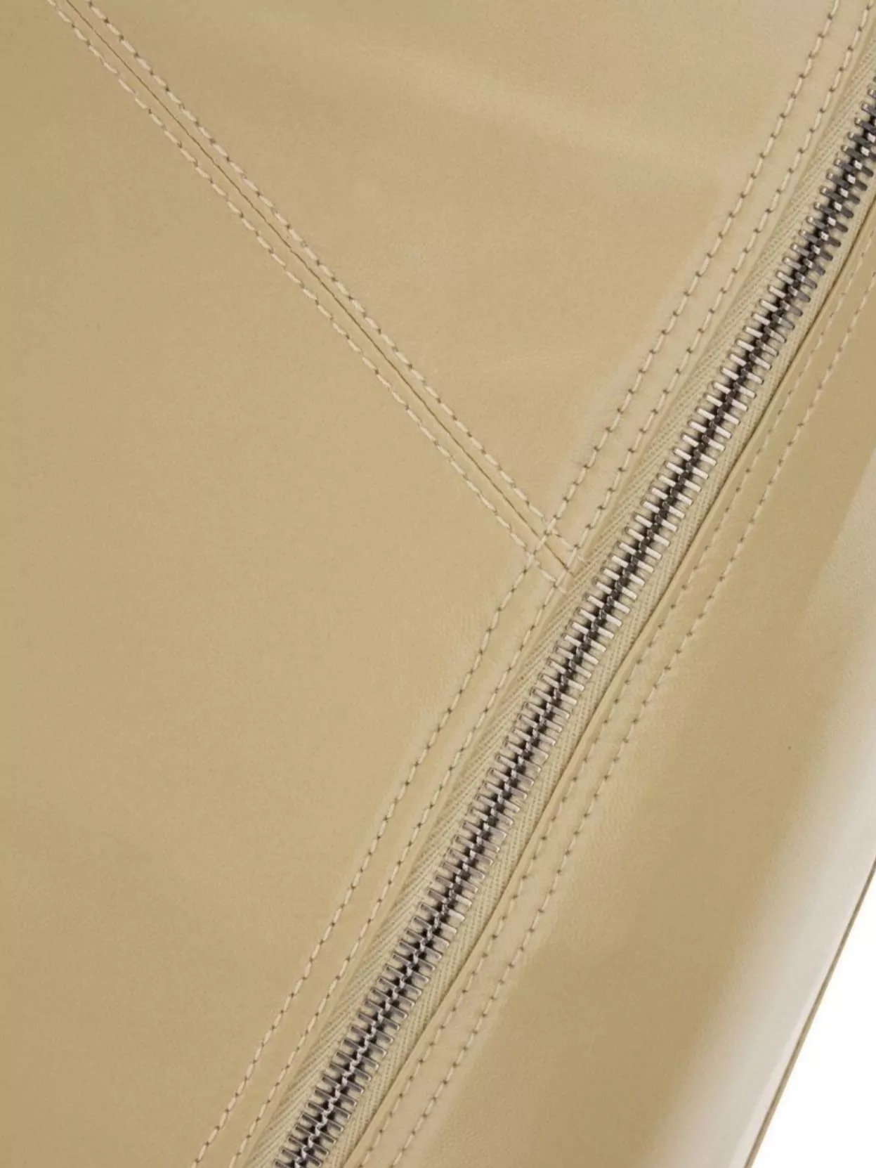 Isabel Marant High-waisted Lamb Leather Skirt With Seam And Zip Detail