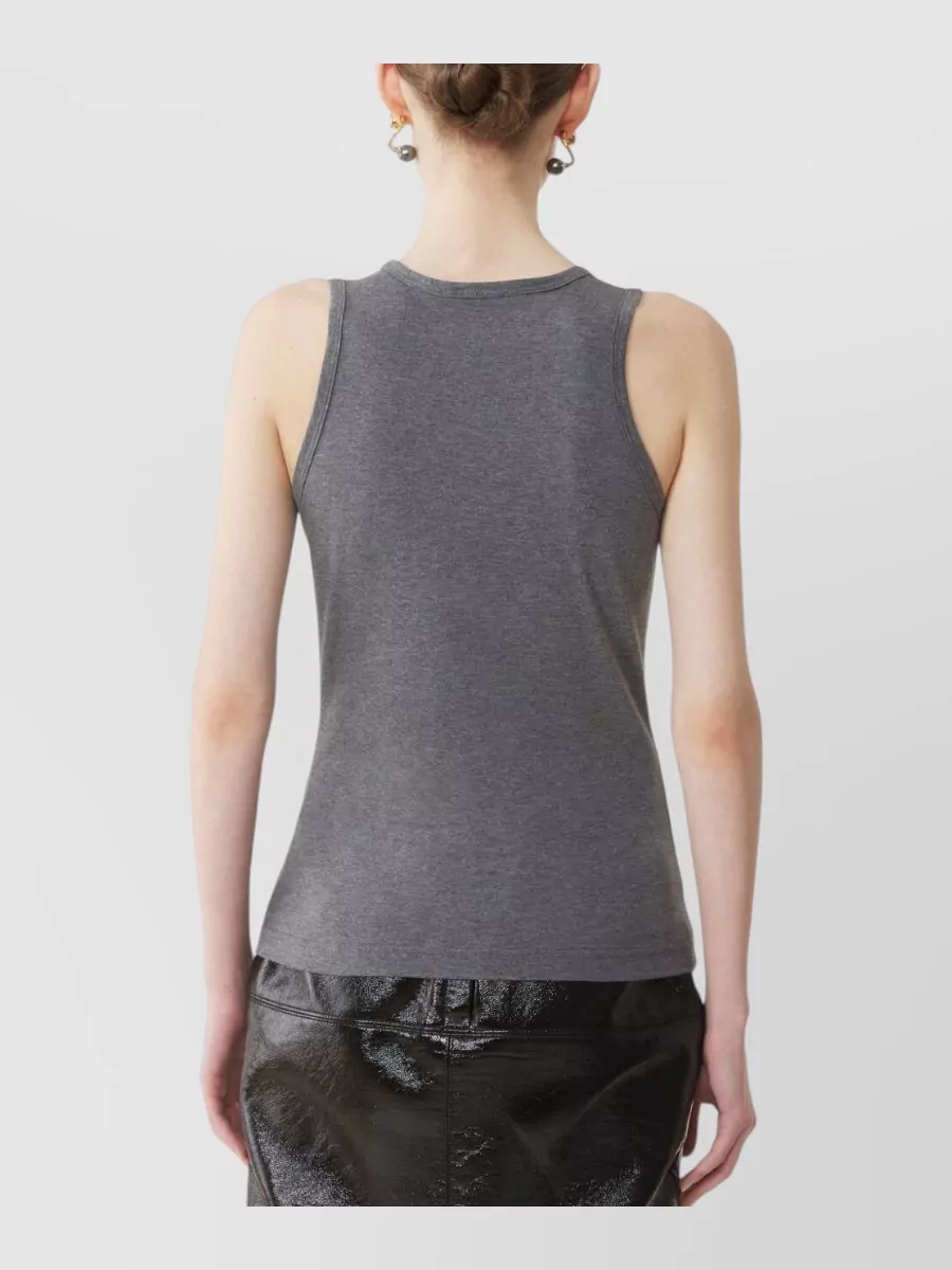 Lanvin Sleeveless Cotton Top