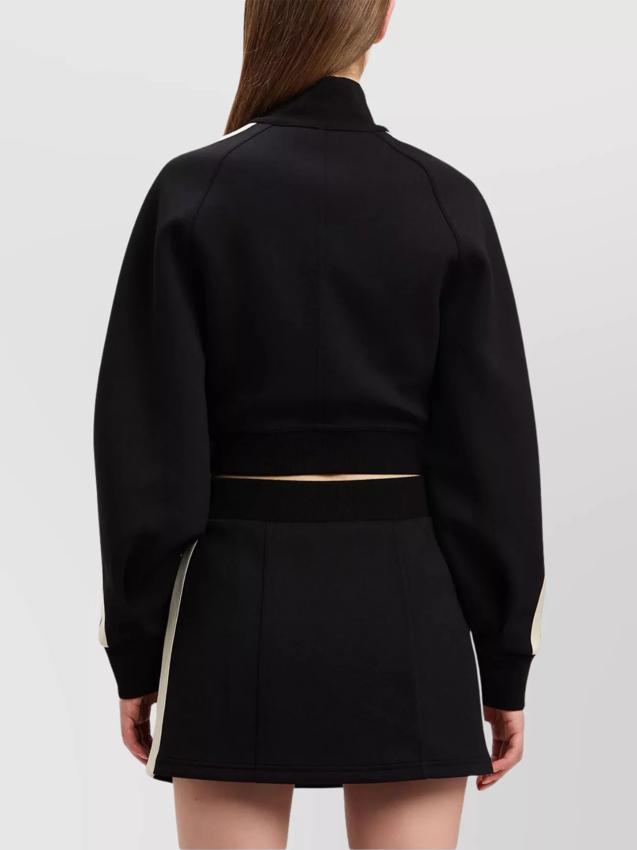 Palm Angels Zip-up Sculptural Track Jacket