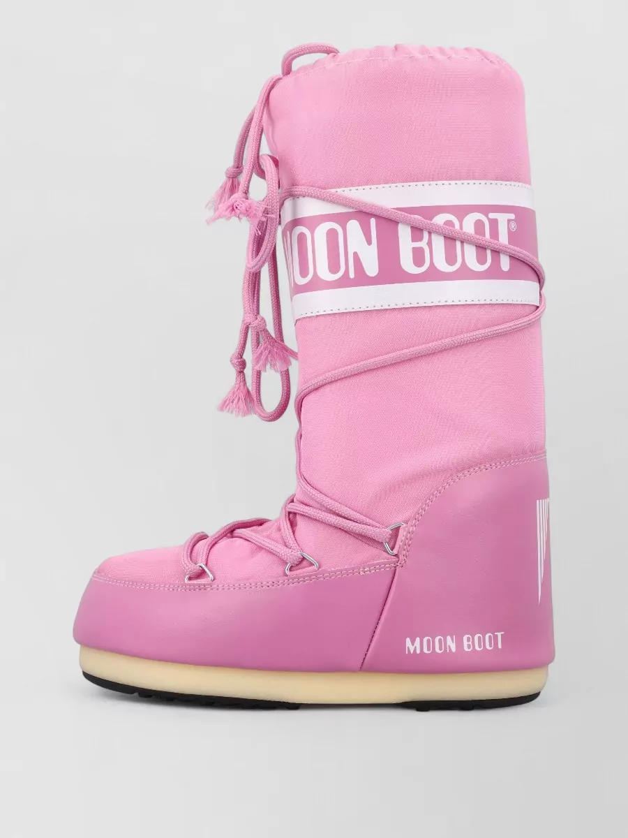 Moon Boot Nylon Lace-Up Boots