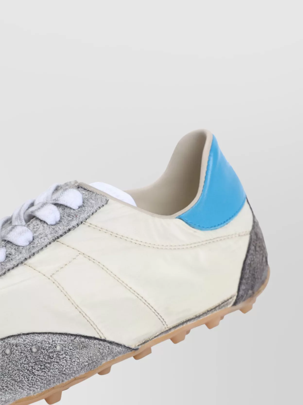 Maison Margiela Sprinters Low Top Sneakers With Dirty Effect