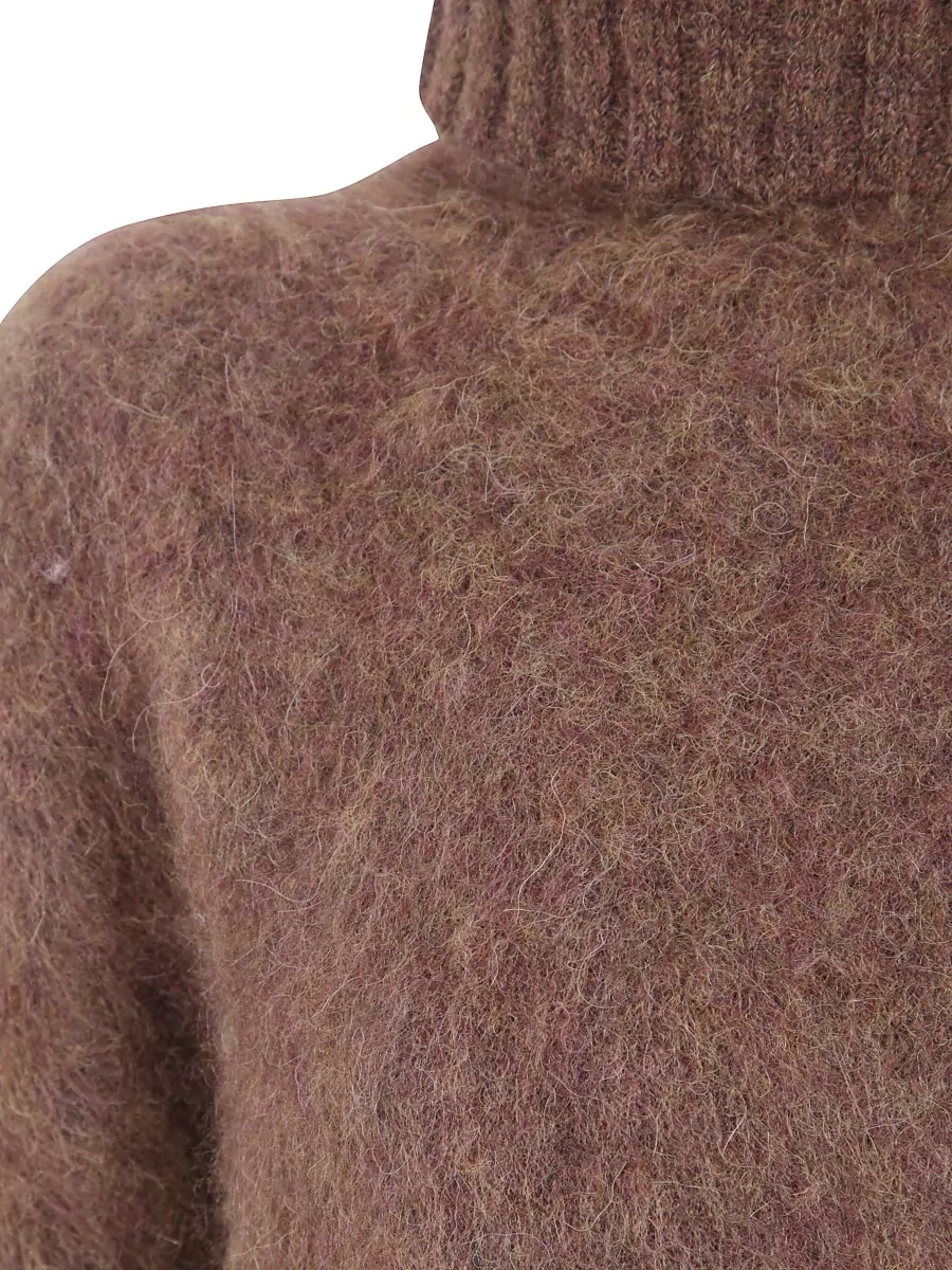 Uma Wang Alpaca Wool Highneck Sweatshirt