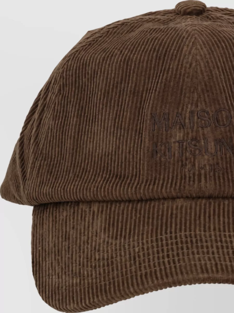 Maison Kitsuné cotton baseball cap