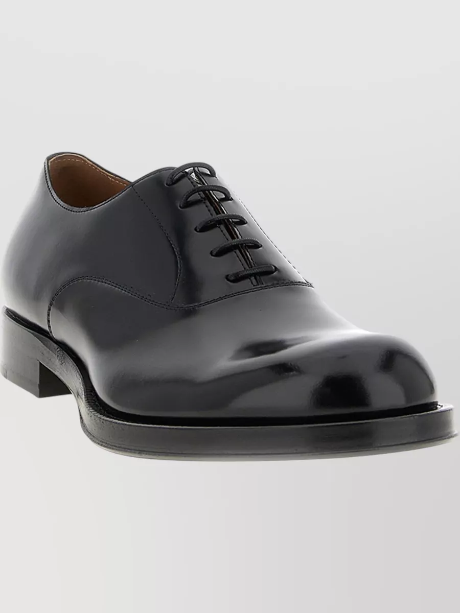 Dries Van Noten Derby Lace Up Shoes Round Toe