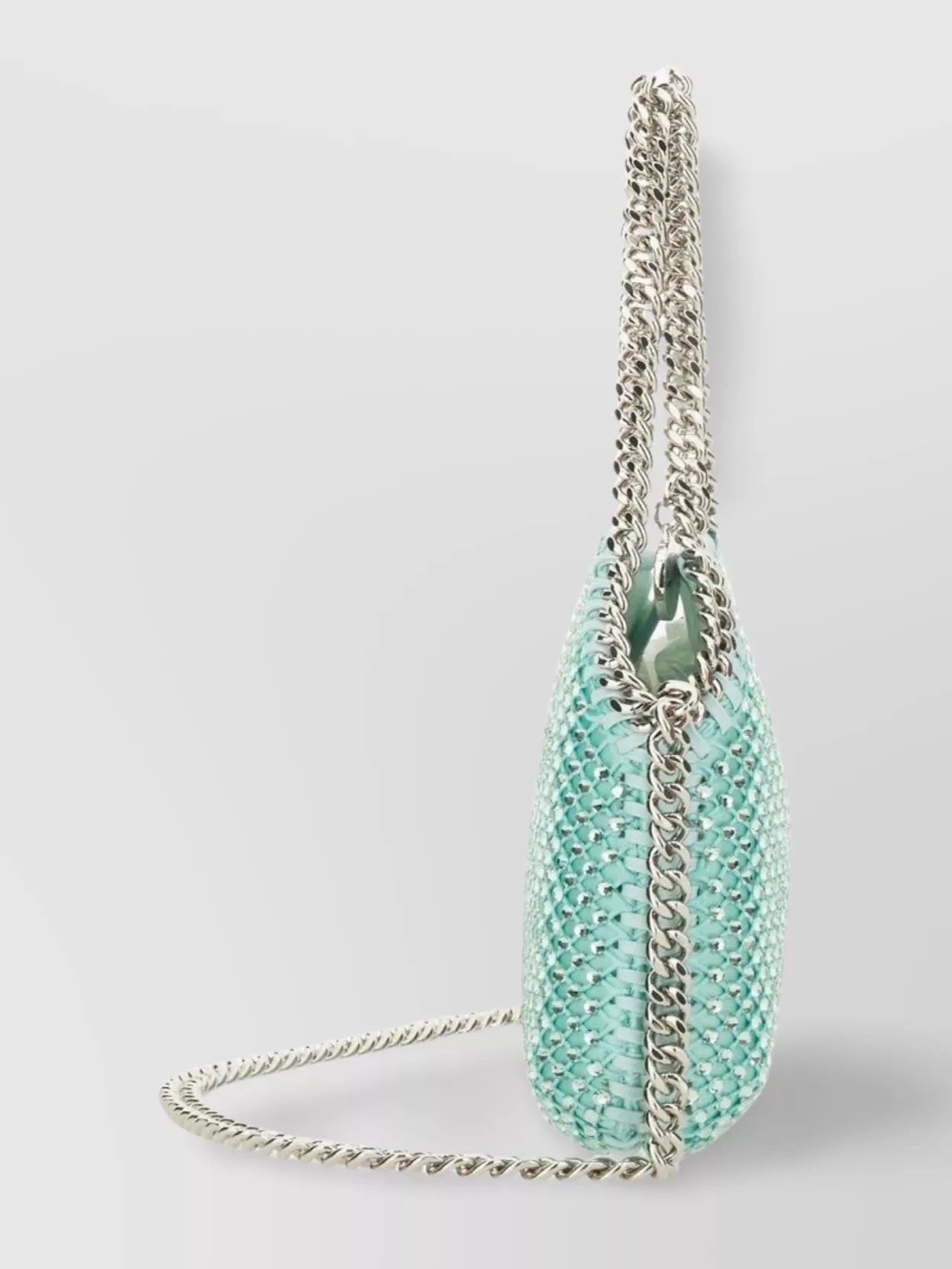 Stella Mccartney Mini Bag Woven Chain Metal