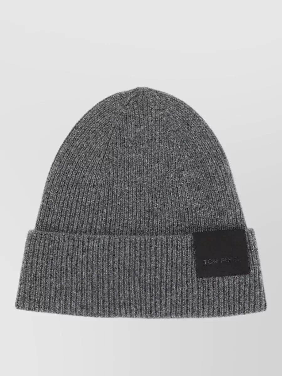 Tom Ford ribbed cashmere beanie