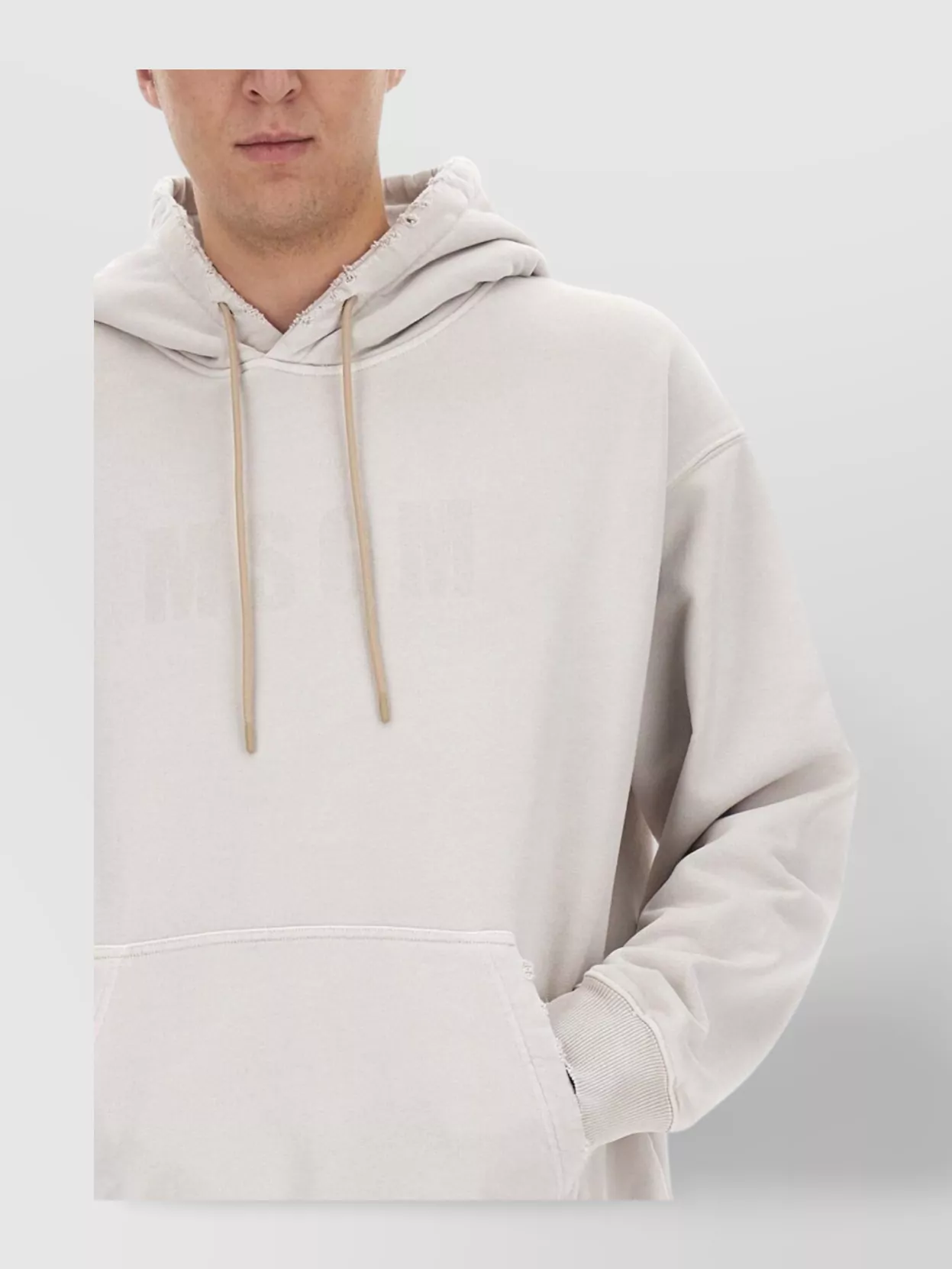 Msgm Hooded Sweater Front Pocket