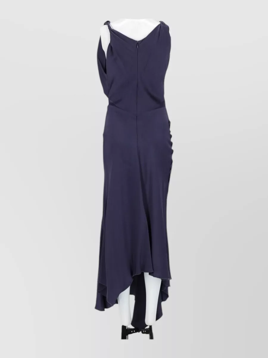 Victoria Beckham Posy Fitted Maxi Dress