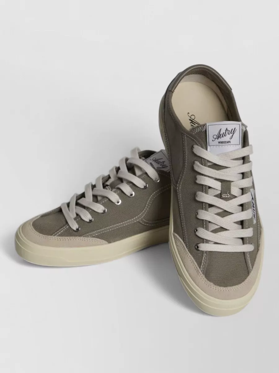 Autry canvas low-top sneakers