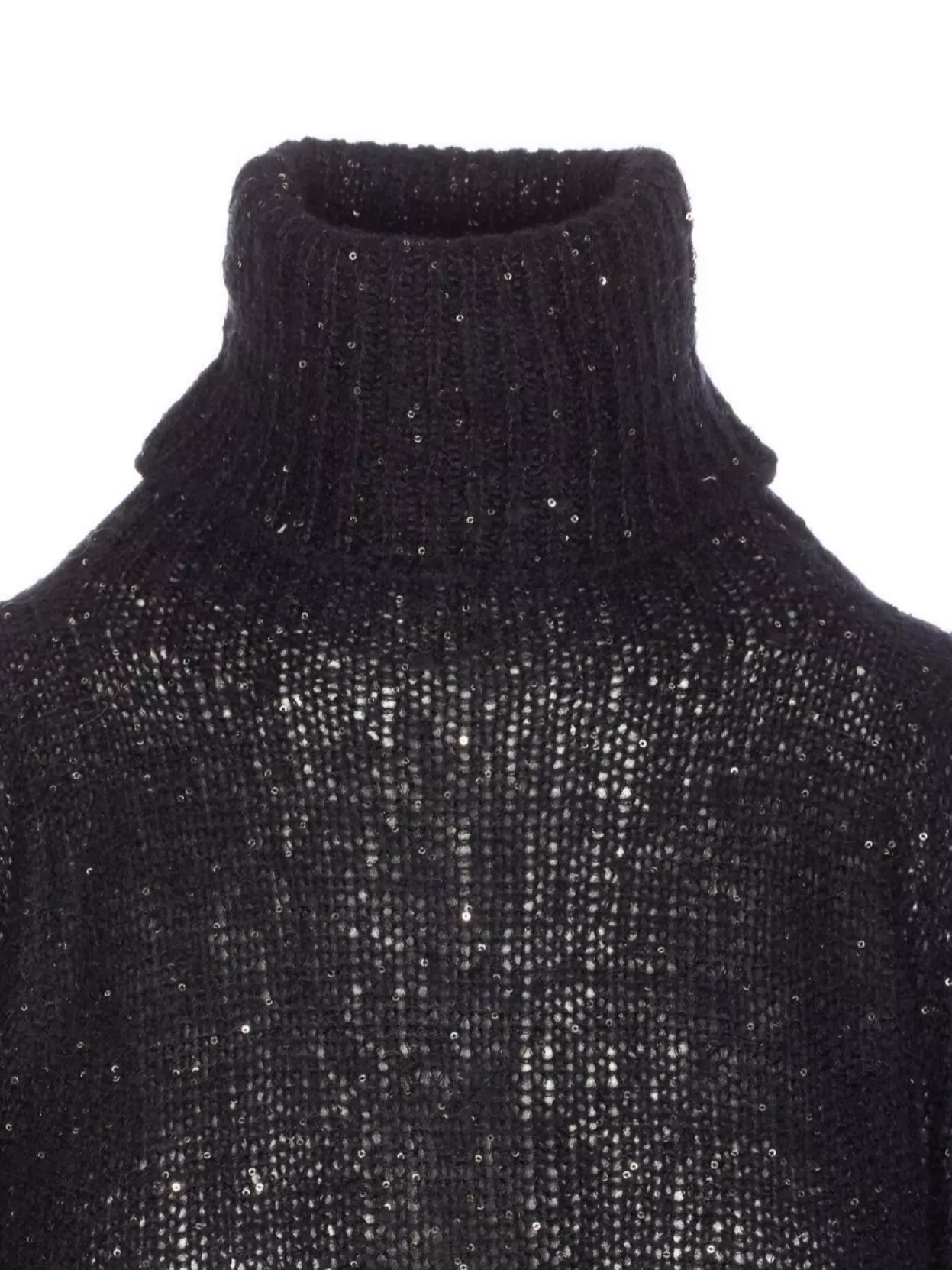 Roberto Collina Turtleneck Sweater Cut-Out Shoulder
