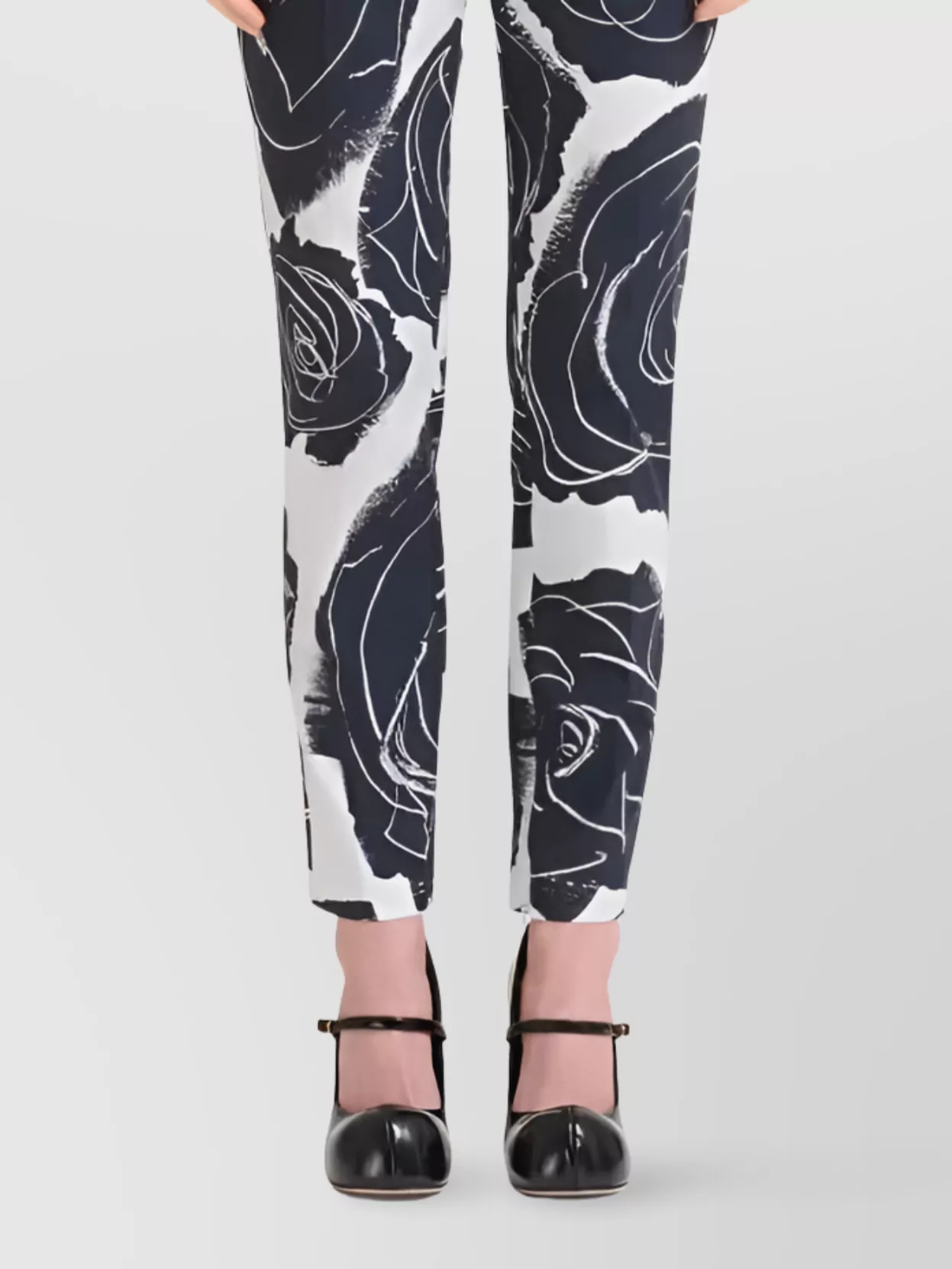 Marni Trousers Featuring Floral Pattern And Pockets In Multi