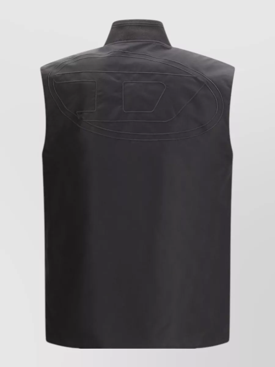 Diesel Polyamide Sleeveless Gilet