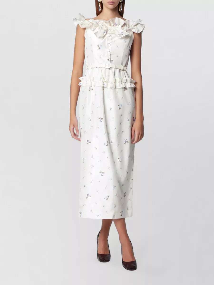 Alessandra Rich midi dress