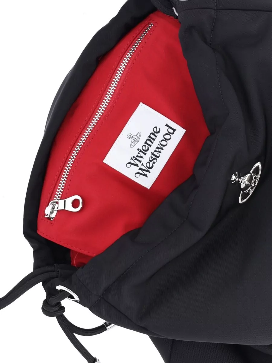 Vivienne Westwood Technical Fabric Bucket Shoulder Bag
