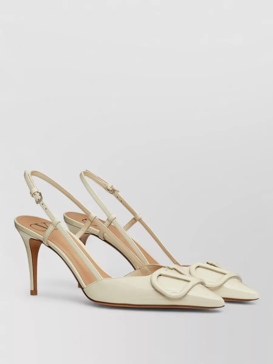Valentino Patent Leather Slingback Pumps