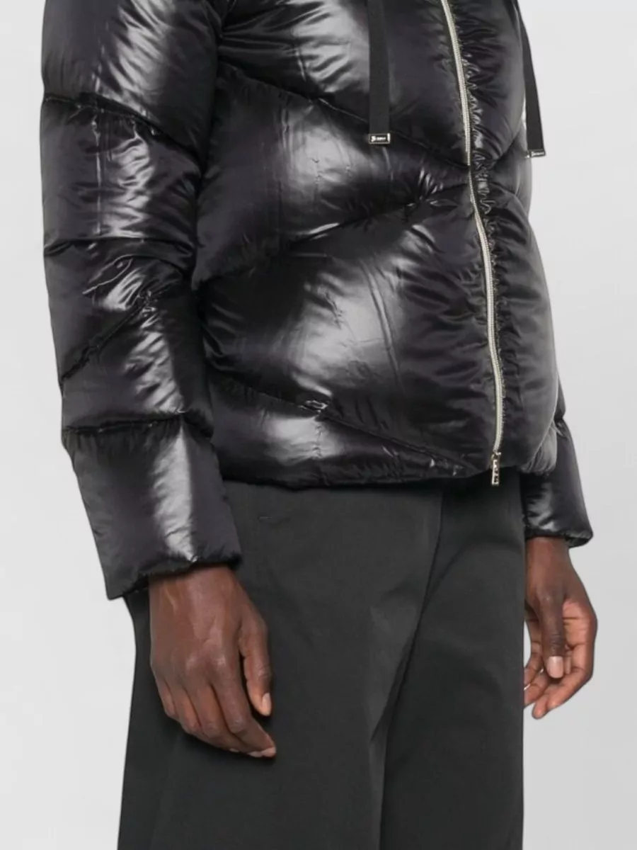Herno Quilted Drawstring Hood Down Jacket