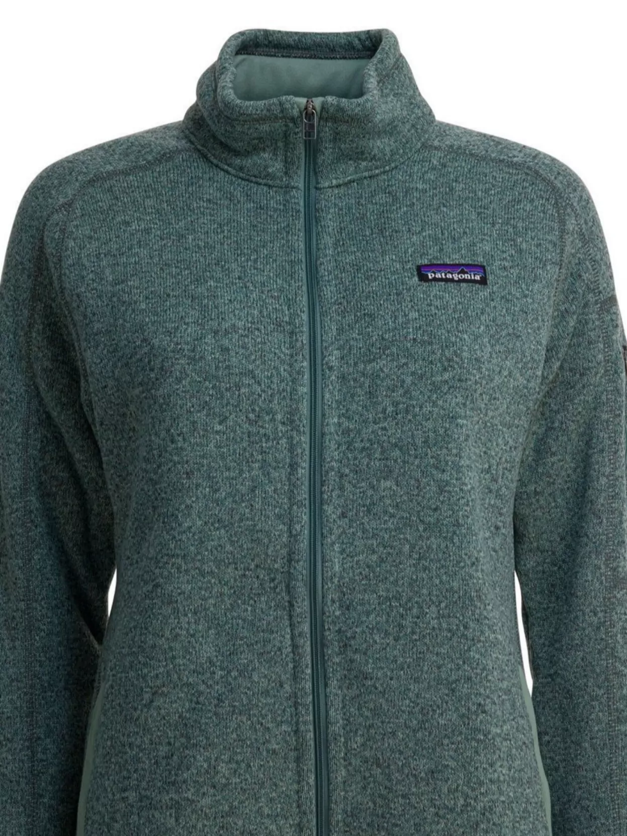 Patagonia Fleece Jacket With High Collar And Pockets