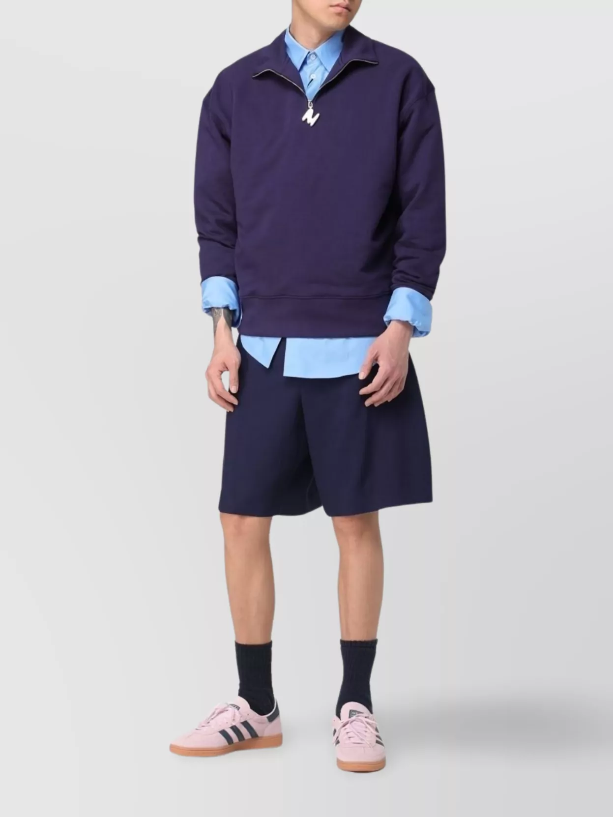 Msgm Casual Shorts With Pockets And Belt Loops