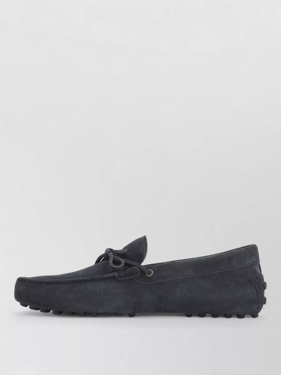 Tod's Suede Leather Loafers