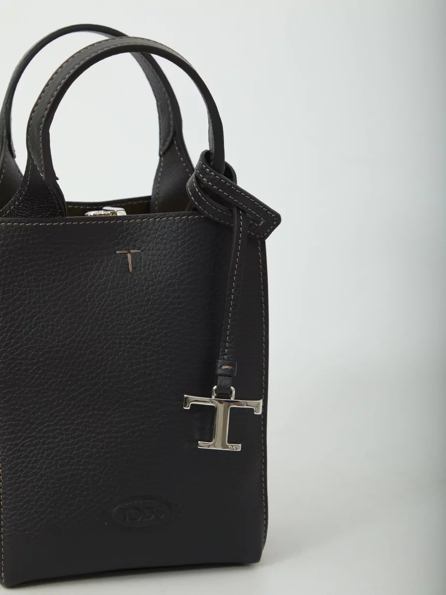 Tod's T Timeless Micro Leather Mini Bag