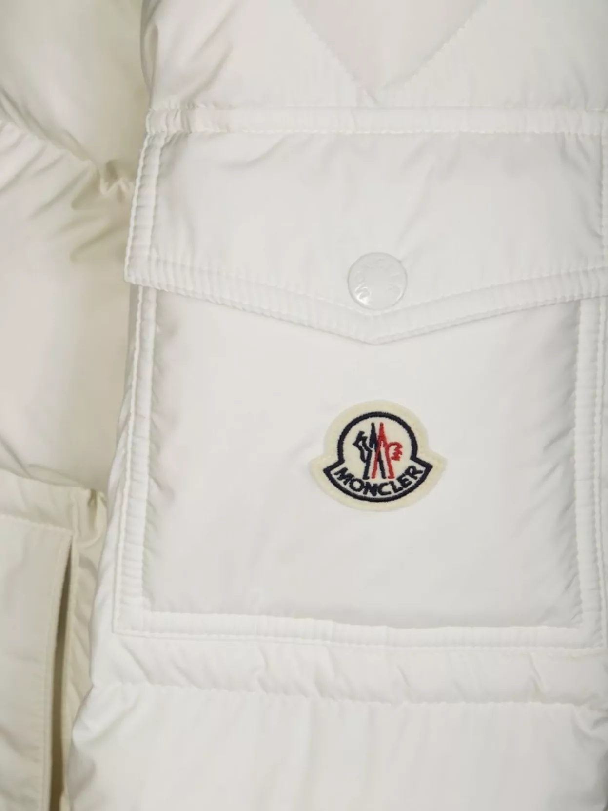 Moncler Hooded Quilted Jacket Long Sleeves
