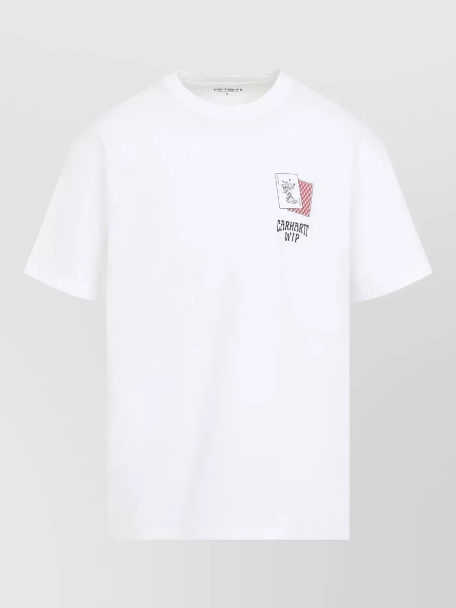 Carhartt Wip Organic Cotton Graphic Print Crew Neck T-Shirt